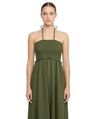 ICHI ABITO FOXA VERDE SCURO