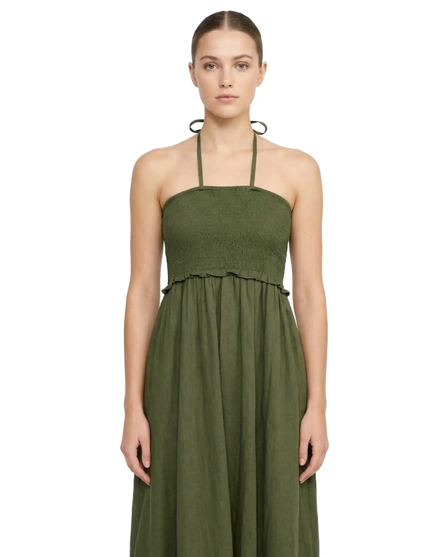 ICHI ABITO FOXA VERDE SCURO