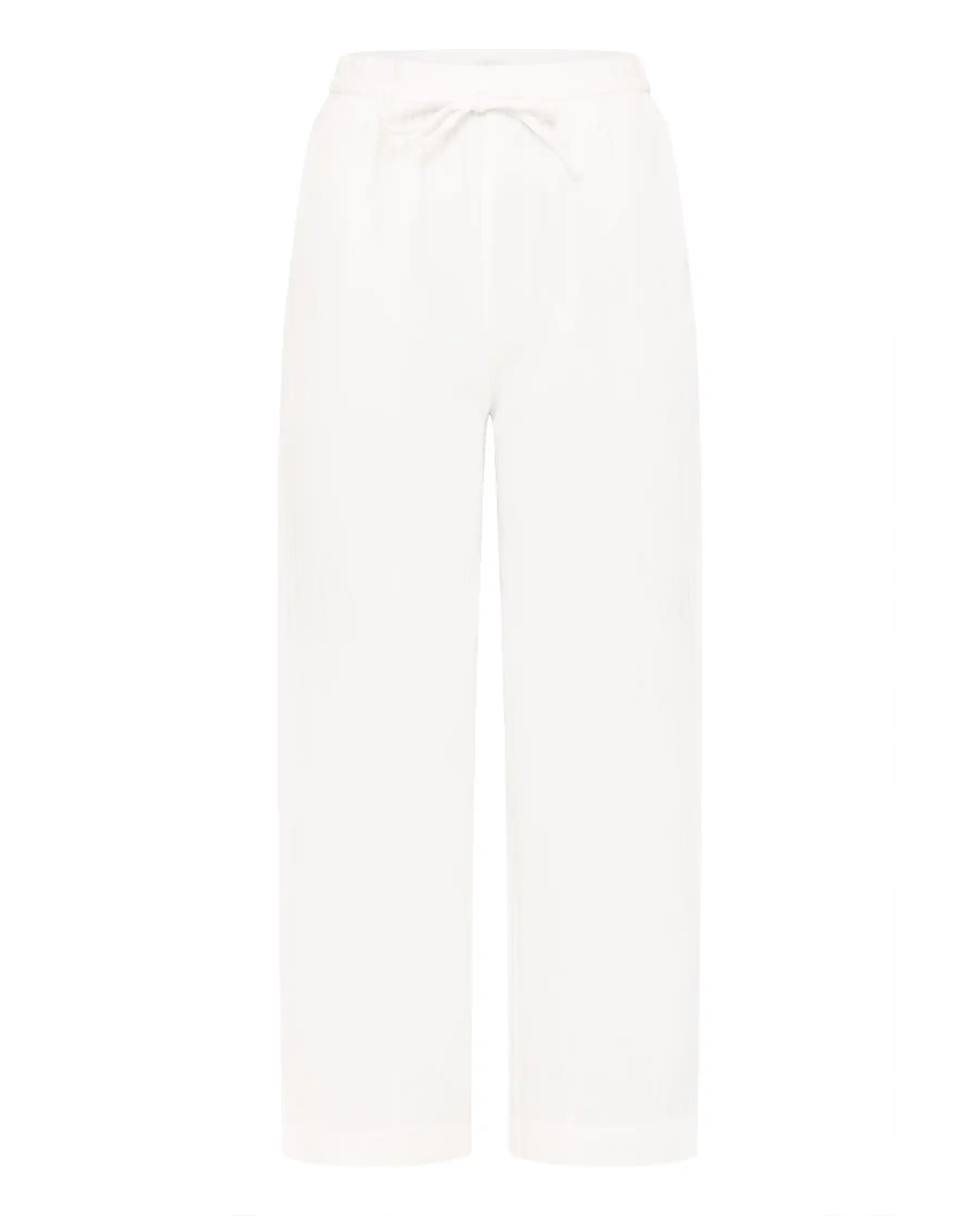 ICHI PANTALONI FOXA BARREL BIANCO