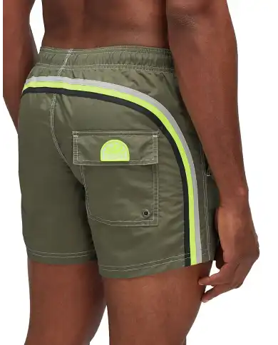 SUNDEK COSTUME VERDE MILITARE