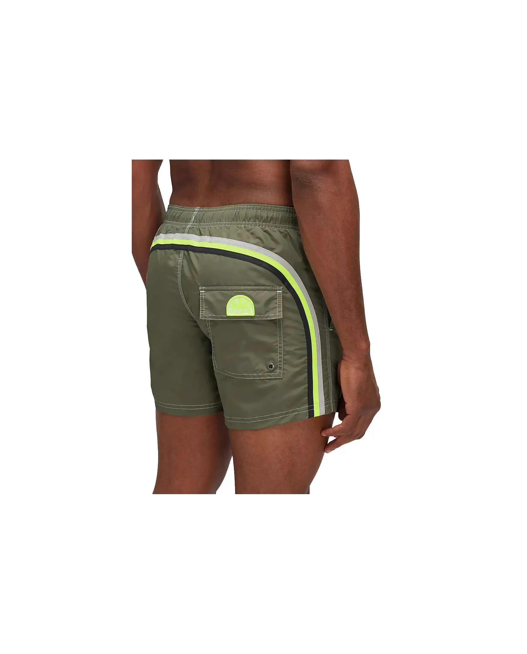 SUNDEK COSTUME VERDE MILITARE