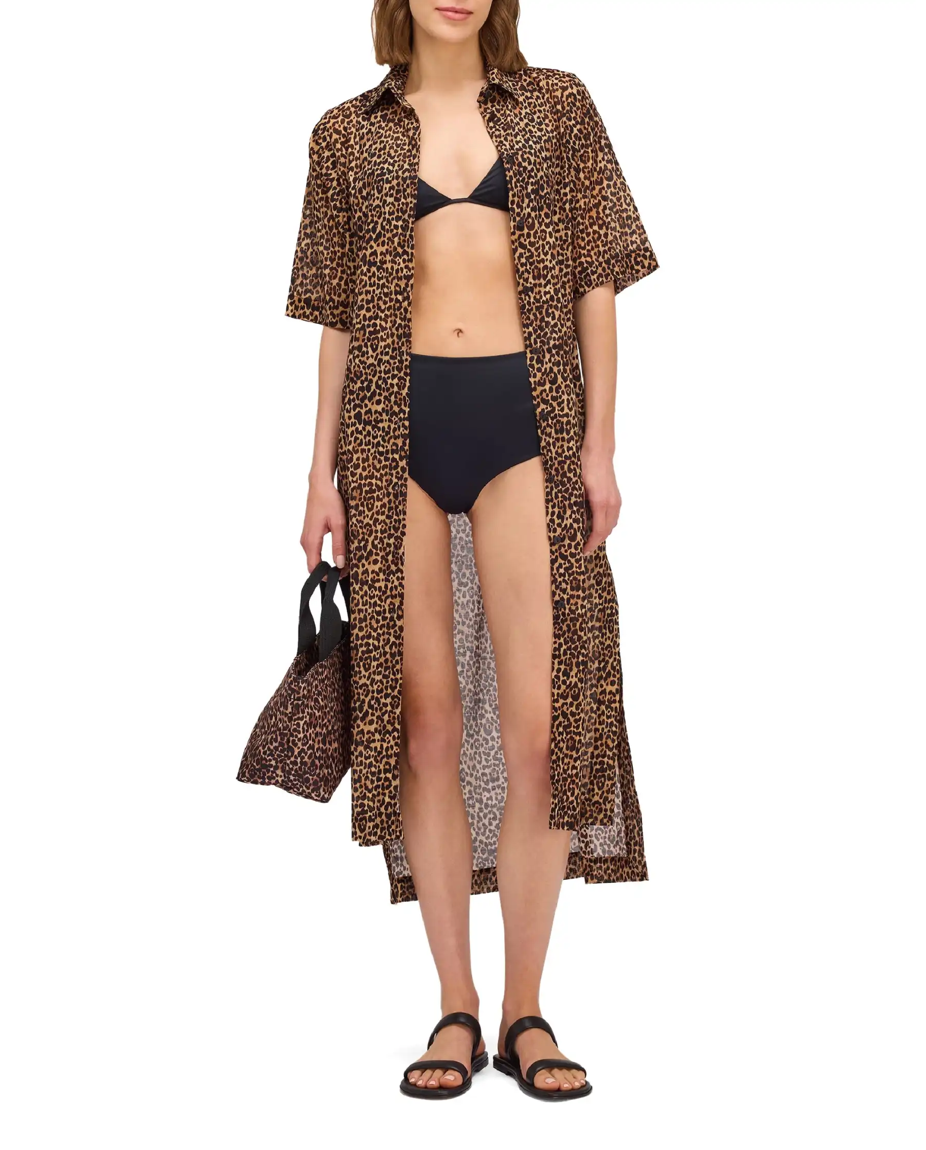 SUNDEK BORSA DALY PRINTED LEOPARDATO