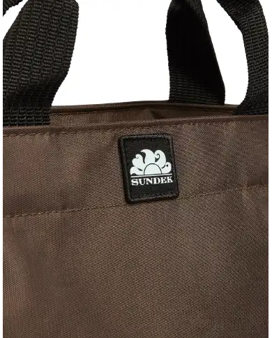 SUNDEK BORSA DEVIN SMALL TOTE MARRONE