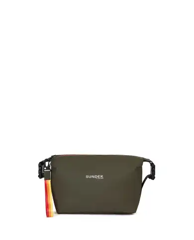SUNDEK BEAUTY CASE VERDE SCURO