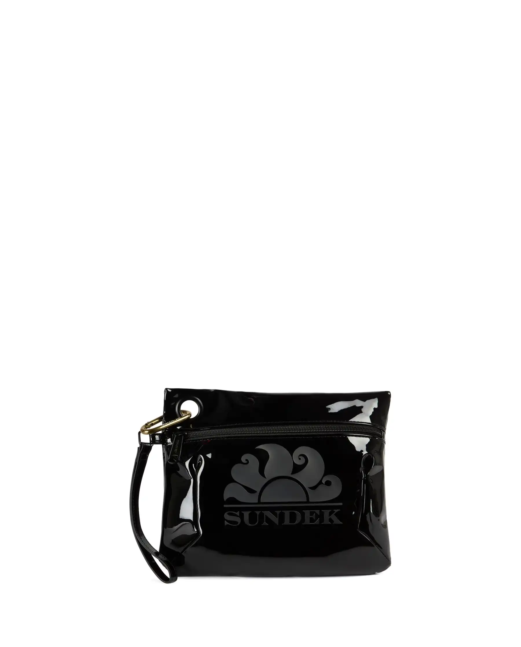 SUNDEK POCHETTE CLUTCH NERO