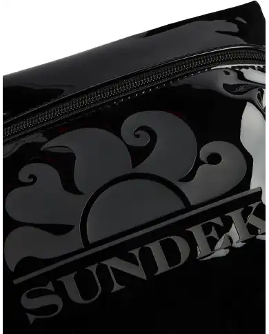 SUNDEK POCHETTE CLUTCH NERO