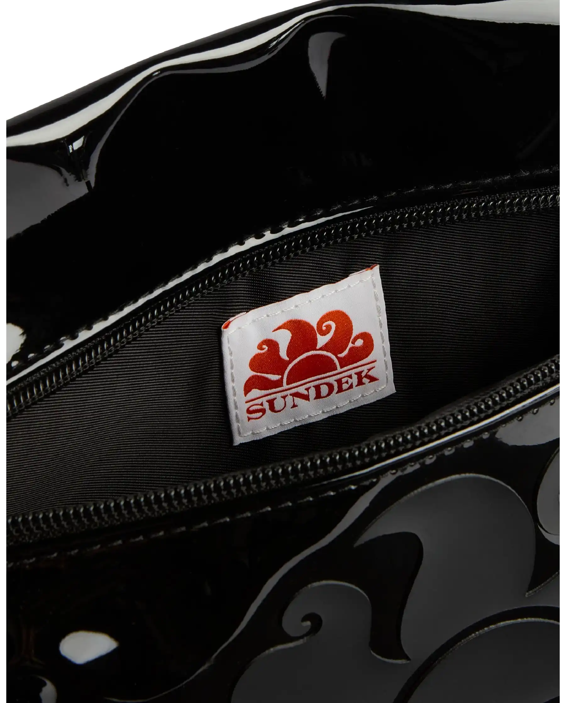 SUNDEK POCHETTE CLUTCH NERO