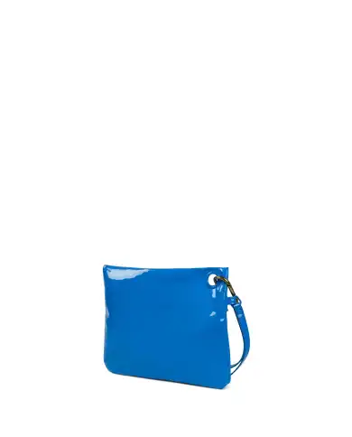 SUNDEK POCHETTE CLUTCH AZZURRO
