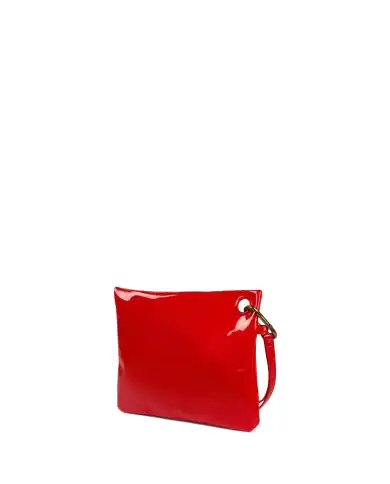 SUNDEK POCHETTE CLUTCH ROSSO