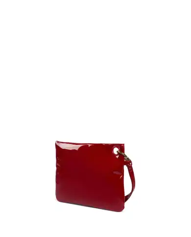 SUNDEK POCHETTE CLUTCH BORDEAUX