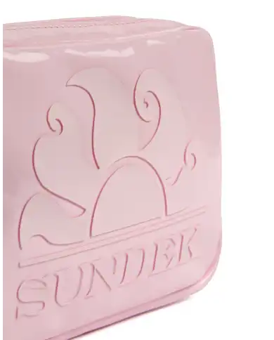 SUNDEK POCHETTE BOSTON CLUTCH ROSA