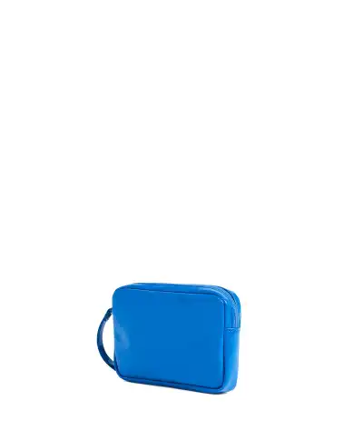SUNDEK POCHETTE BOSTON CLUTCH AZZURRO