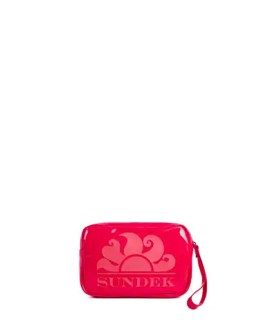 SUNDEK POCHETTE BOSTON CLUTCH FUCSIA
