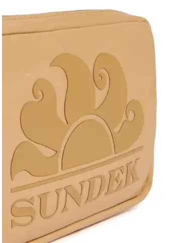 SUNDEK POCHETTE BOSTON CLUTCH BEIGE