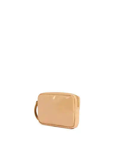 SUNDEK POCHETTE BOSTON CLUTCH BEIGE