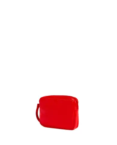 SUNDEK POCHETTE BOSTON CLUTCH ROSSO