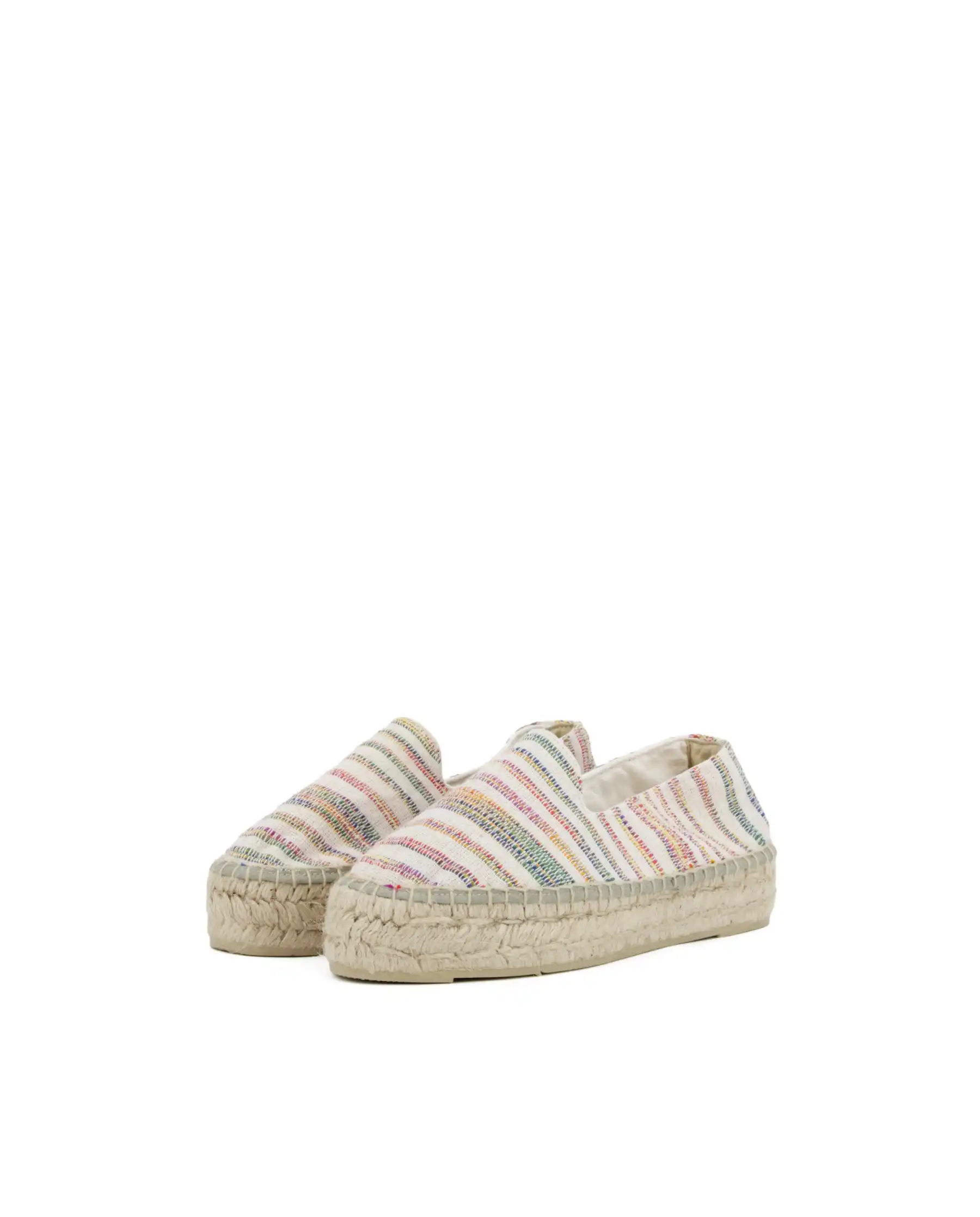 MANEBÍ MOCASSINI ESPADRILLES DOUBLE MULTICOLOR