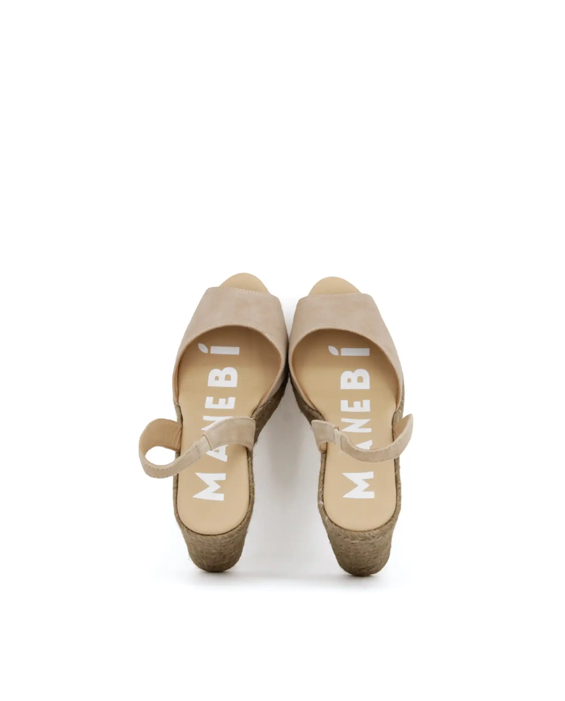 MANEBÍ SLING BACK ESPADRILLES BEIGE