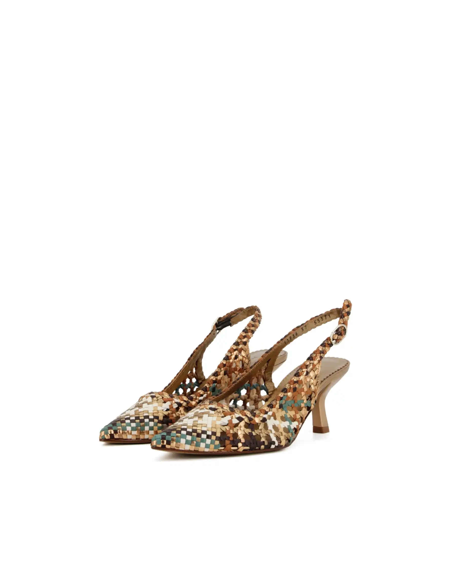 PONS QUINTANA SLING BACK MORITZ MULTICOLOR