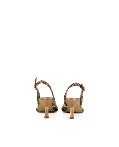 PONS QUINTANA SLING BACK MORITZ MULTICOLOR