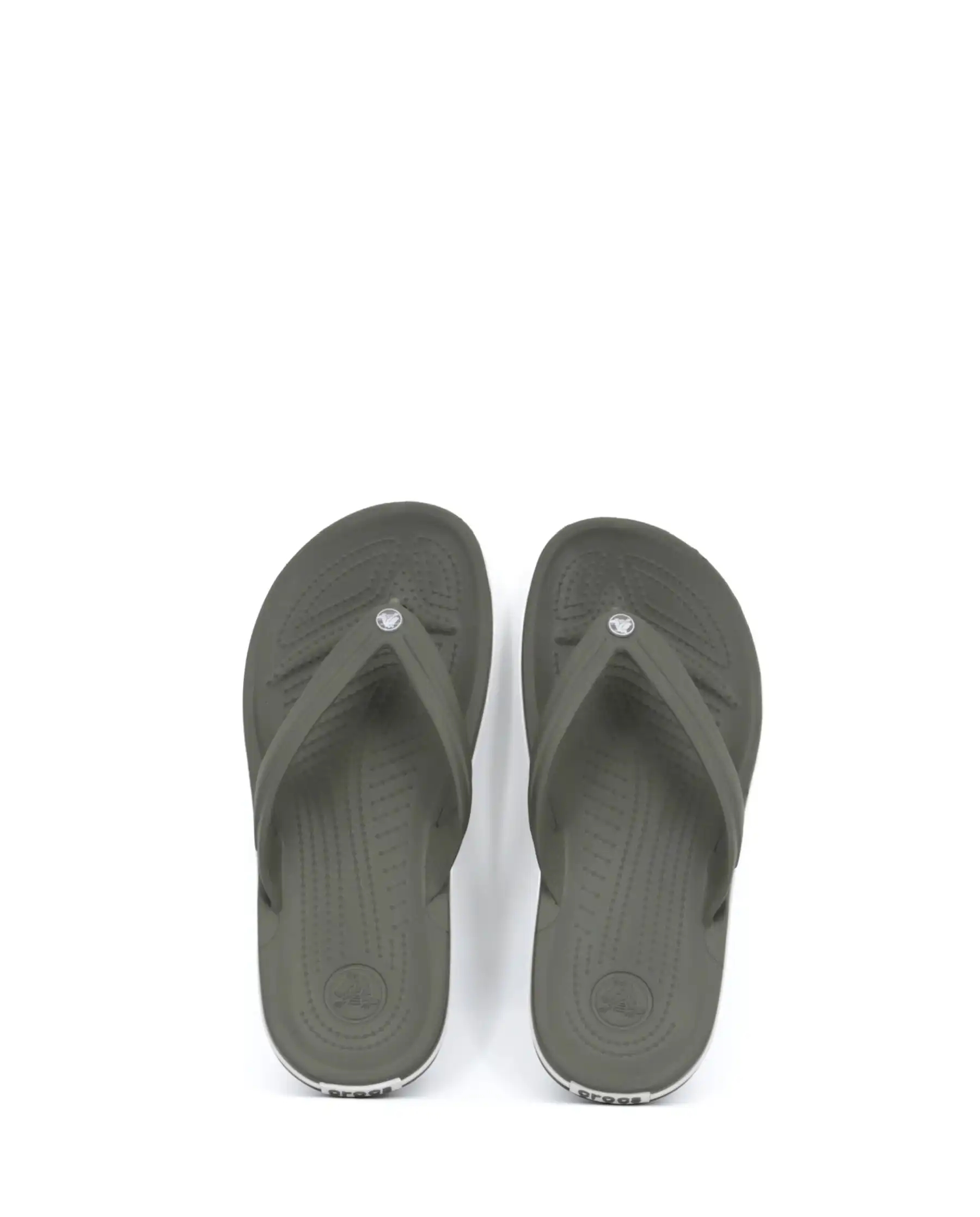 CROCS INFRADITO CROCBAND FLIP VERDE SCURO