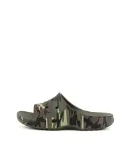 CROCS CIABATTE SATURDAY CAMOUFLAGE VERDE MILITARE