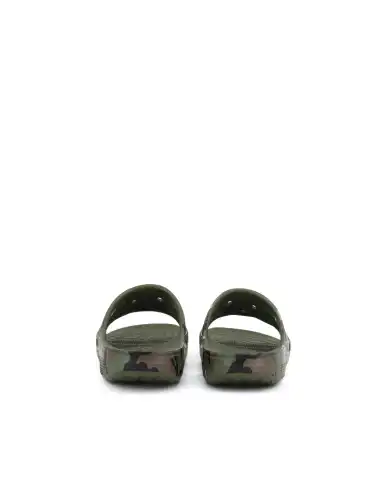 CROCS CIABATTE SATURDAY CAMOUFLAGE VERDE MILITARE