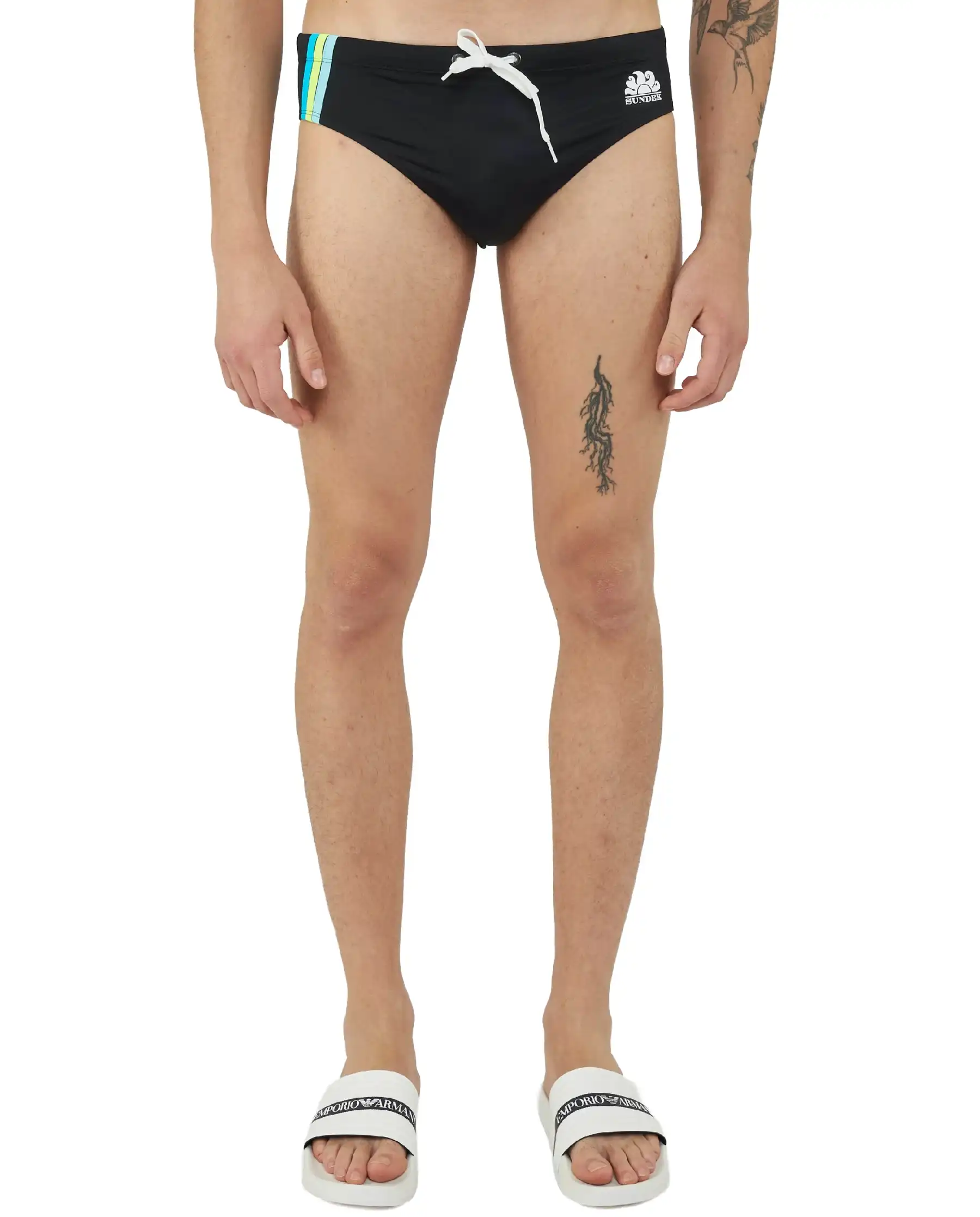 SUNDEK SLIP BRIEF NERO