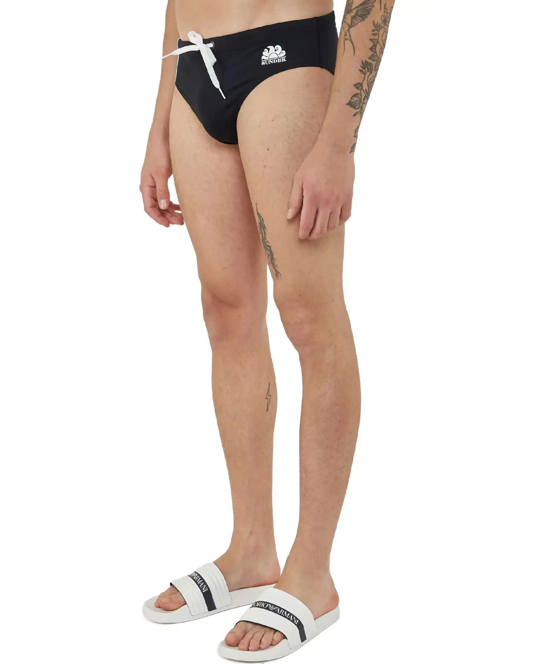 SUNDEK SLIP BRIEF NERO