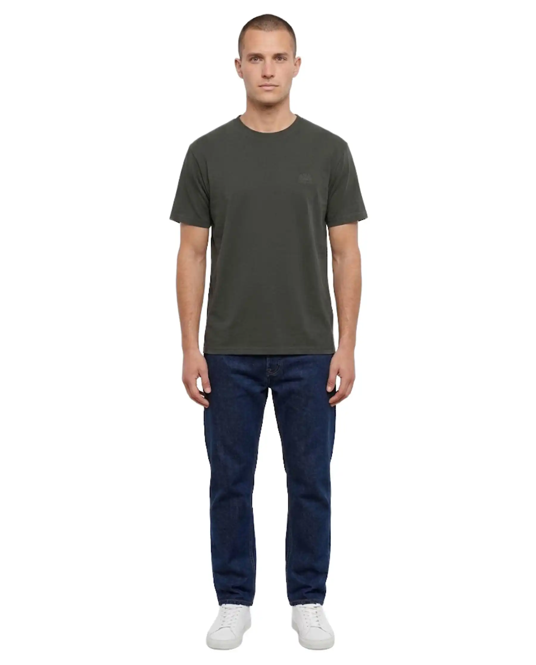 SUNDEK T-SHIRT VERDE MILITARE