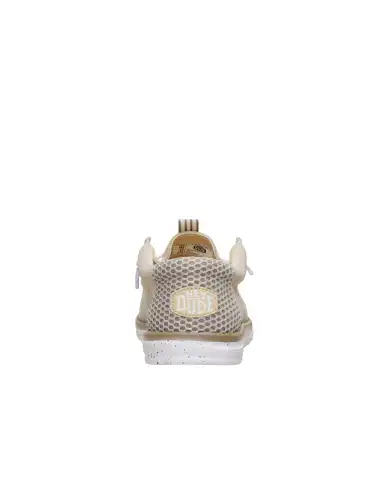 HEY DUDE WALLY MESH NEUTRALS BEIGE
