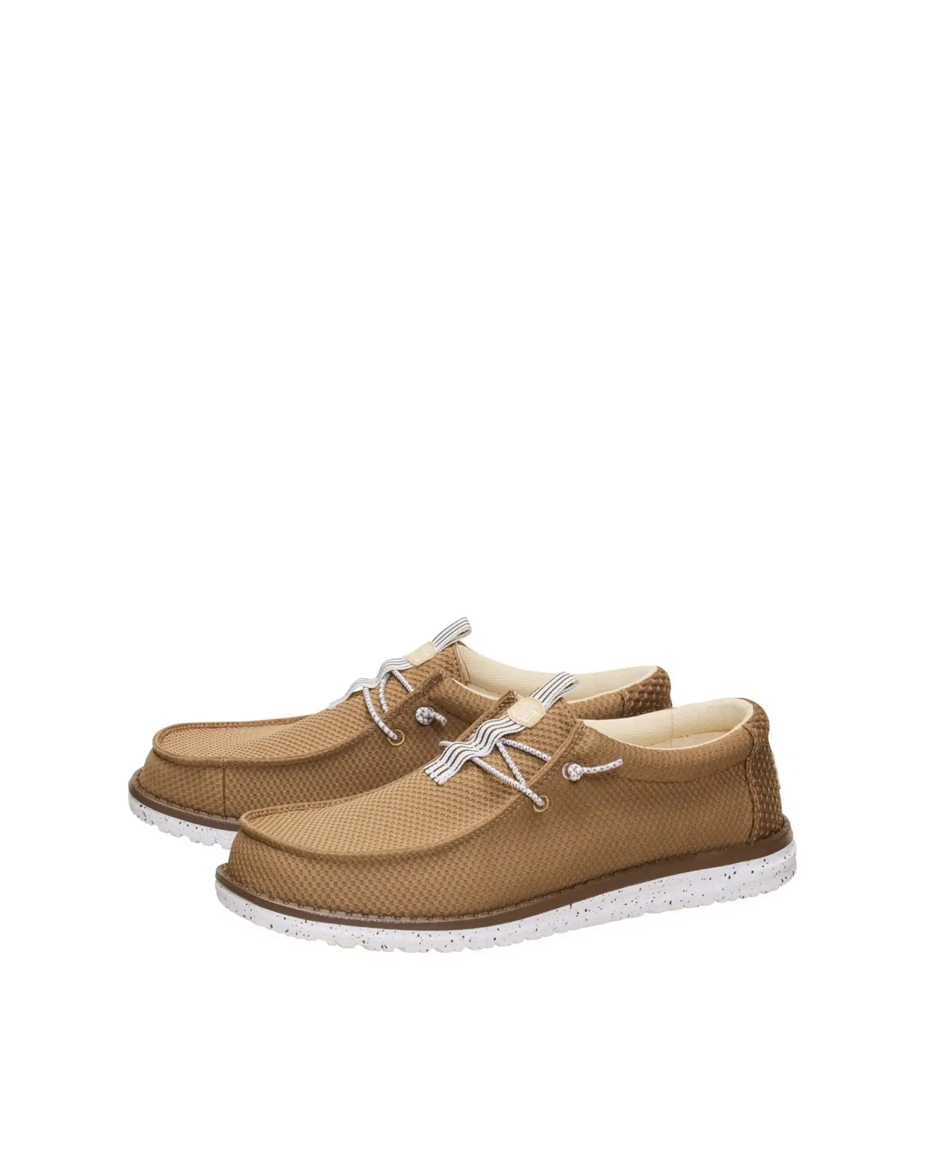 HEY DUDE WALLY MESH NEUTRALS CUOIO