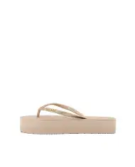 SUNDEK INFRADITO GLITTER FLIP FLOP BEIGE