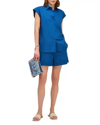 SUNDEK POCHETTE ROY NECESSAIRE BLU