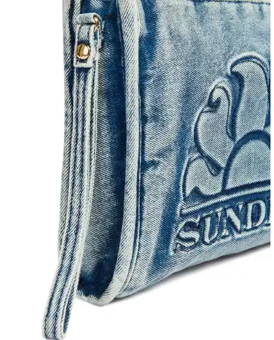 SUNDEK POCHETTE ROY NECESSAIRE BLU