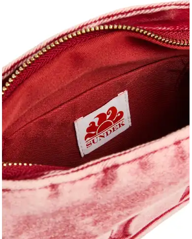 SUNDEK POCHETTE ROY NECESSAIRE ROSSO
