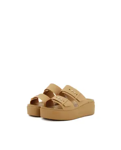 CROCS CIABATTINE BROOKLYN BEIGE