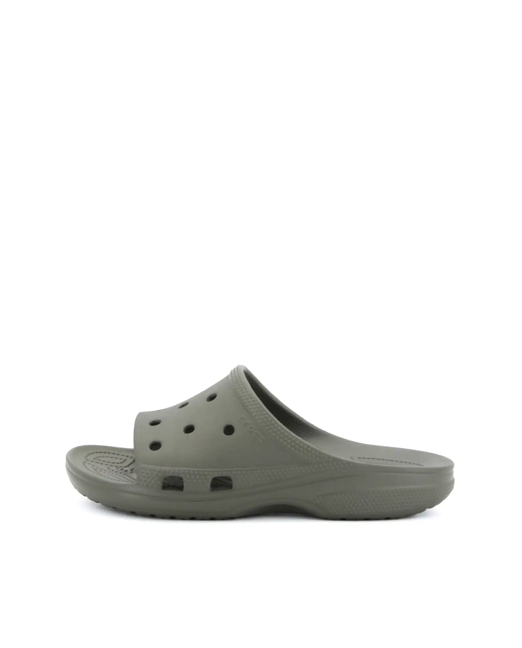 CROCS CIABATTE SATURDAY SLIDE VERDE MILITARE