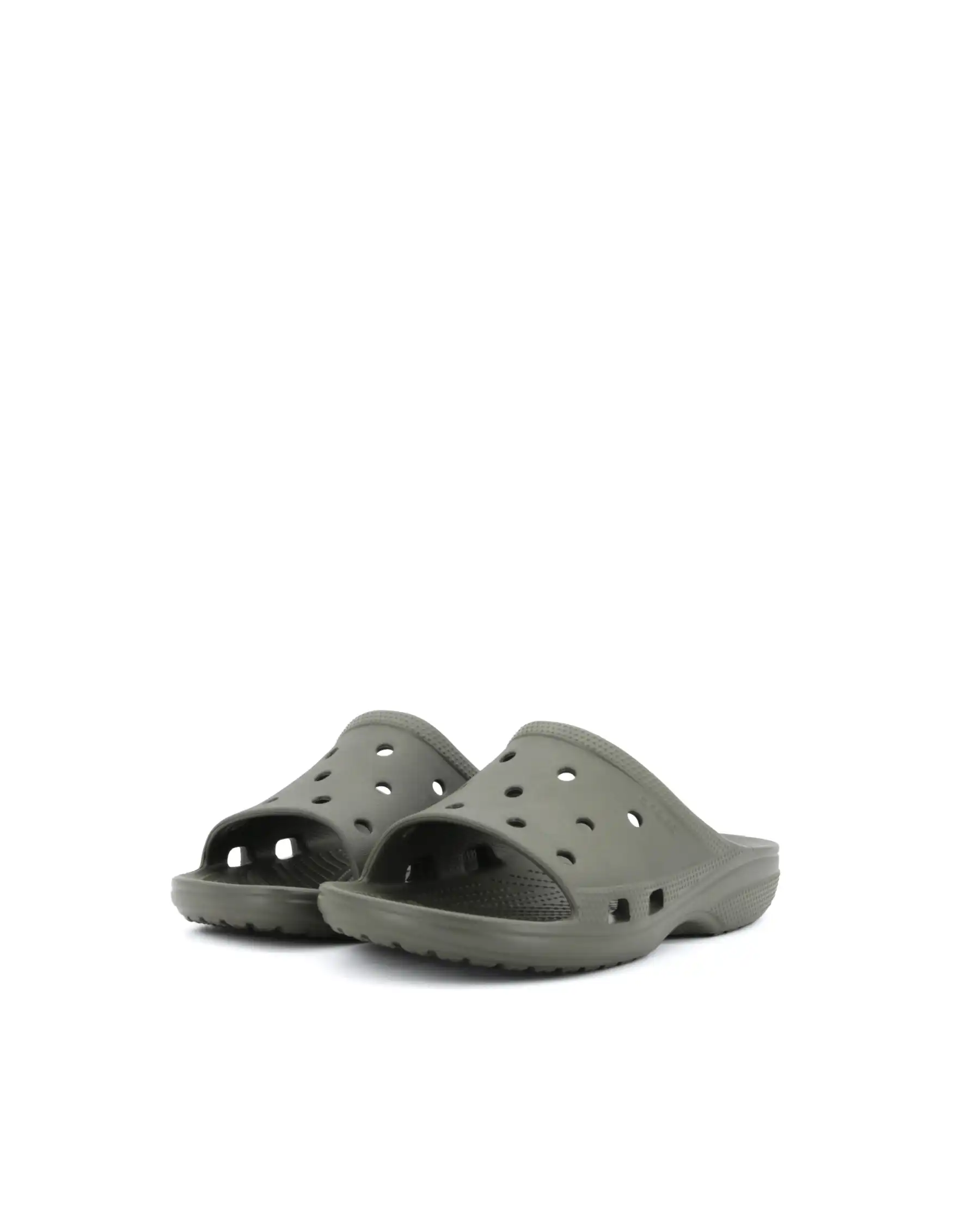 CROCS CIABATTE SATURDAY SLIDE VERDE MILITARE