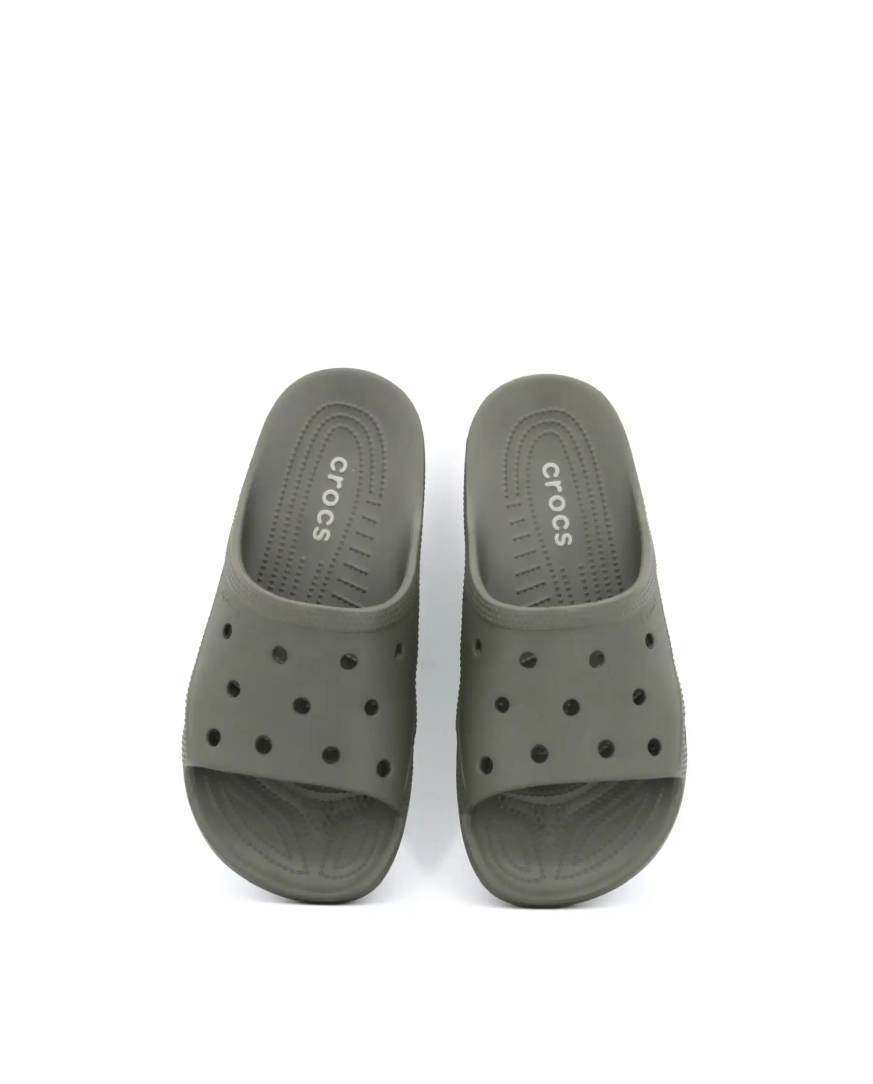 CROCS CIABATTE SATURDAY SLIDE VERDE MILITARE