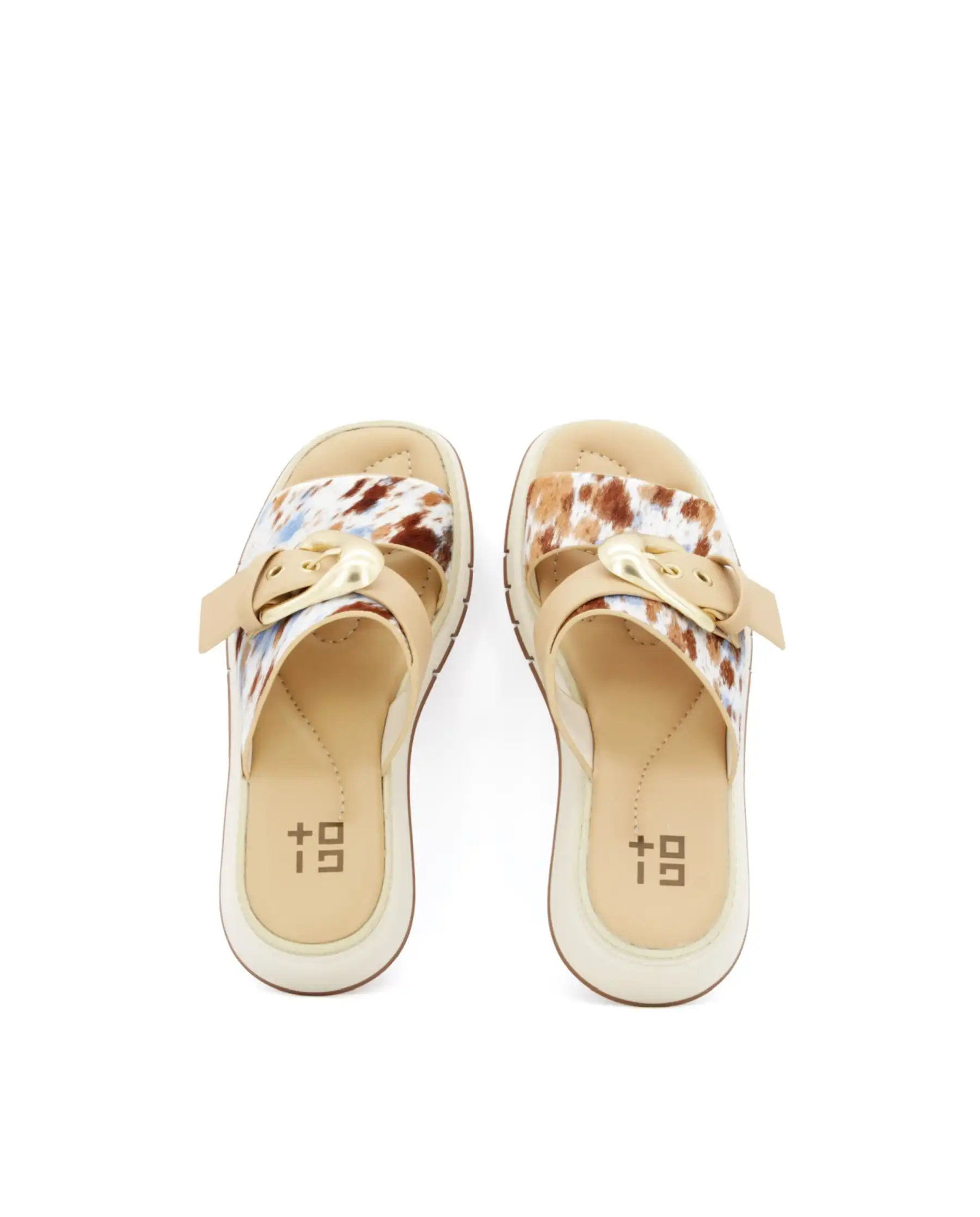 GIO+ CIABATTINE MALVA MULTICOLOR