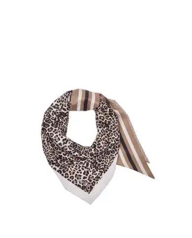 LIU JO BANDANA TRIANGOLARE LEOPARDATO