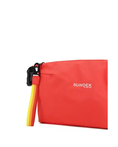 SUNDEK BEAUTY CASE ROSSO