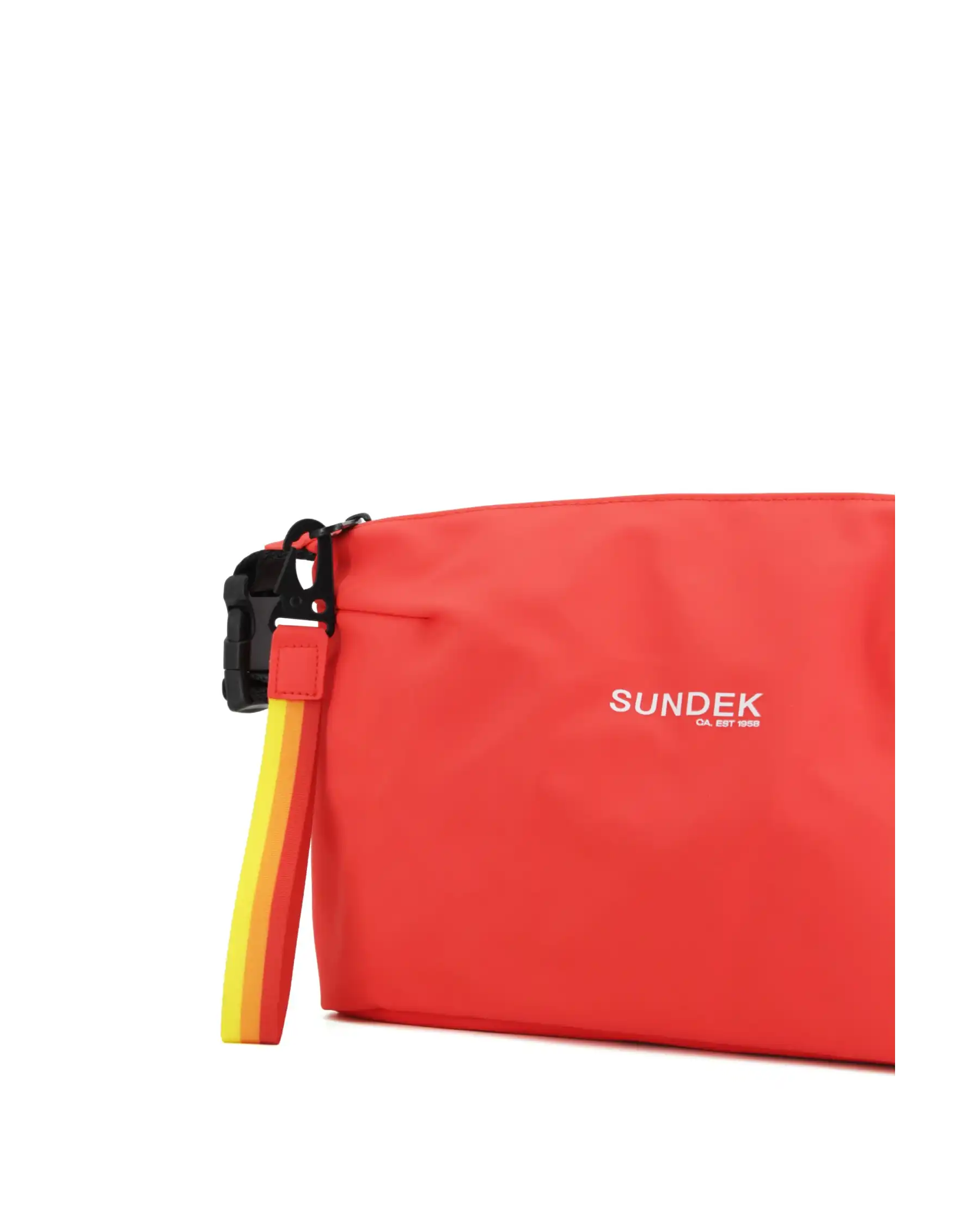 SUNDEK BEAUTY CASE ROSSO
