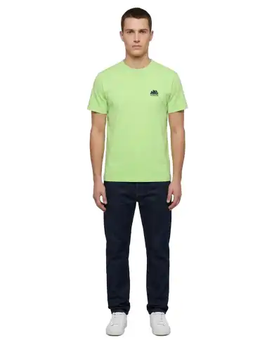 SUNDEK T-SHIRT VERDE FLUO