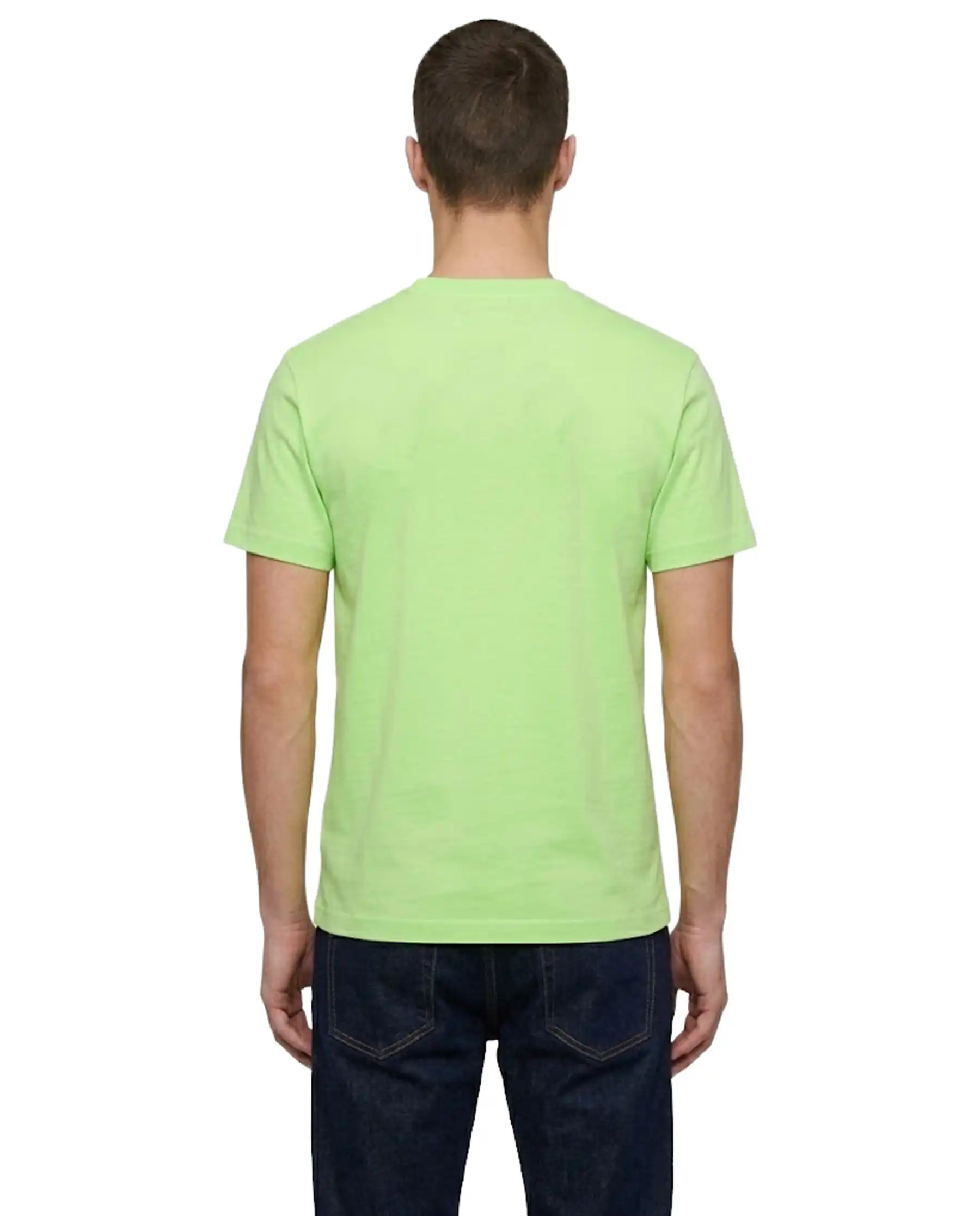 SUNDEK T-SHIRT VERDE FLUO