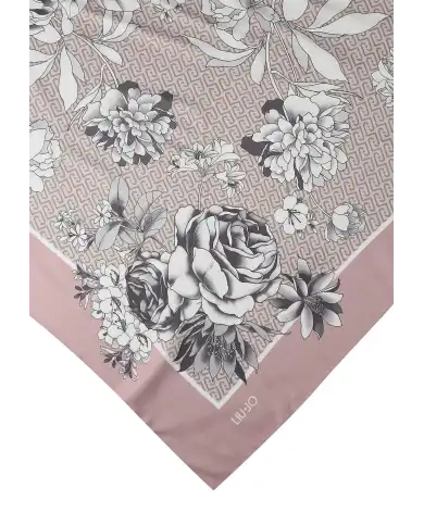 LIU JO BANDANA TRIANGOLARE ROSA