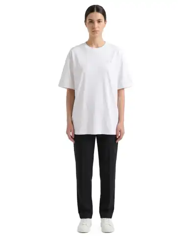 SUN 68 T-SHIRT OVERSIZE BIANCO
