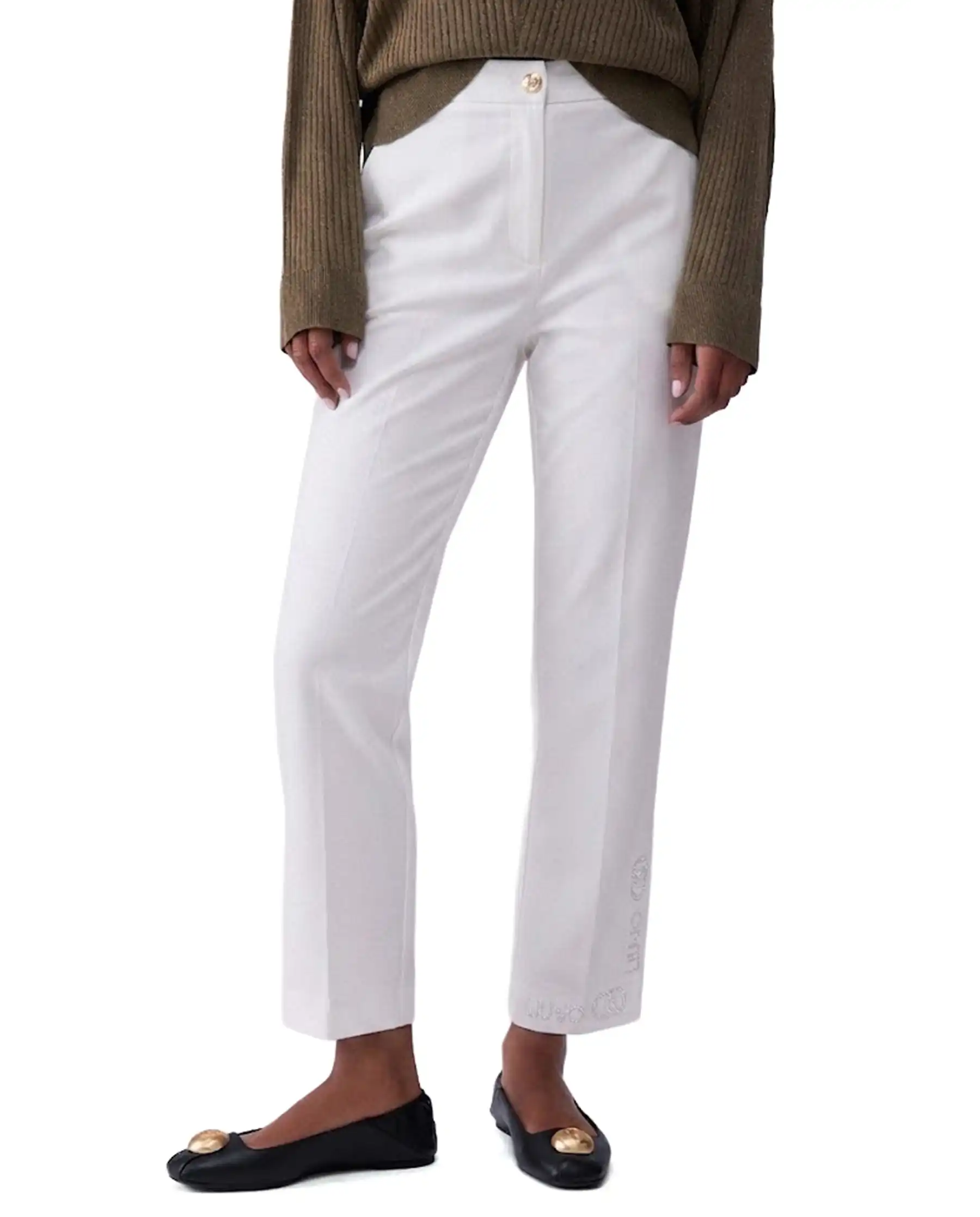 LIU JO PANTALONI BIANCO