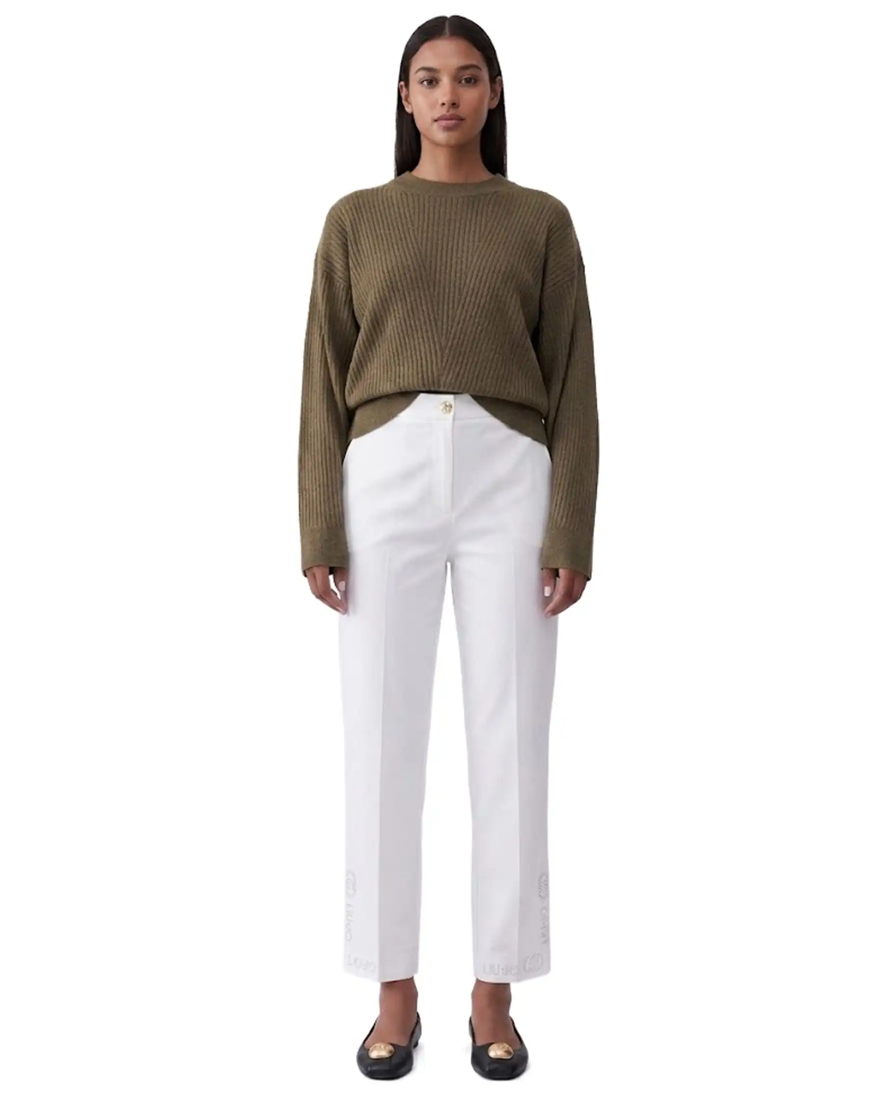 LIU JO PANTALONI BIANCO